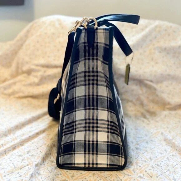 65 | 🍁🍁Coach Dempsey Tote Bag (Midnight) - Picture 7 of 10